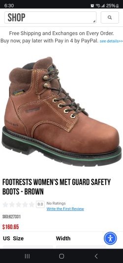 New WOMENS WORK BOOTS 7.5