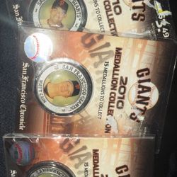 2010 Sf Giants Medallion Collection