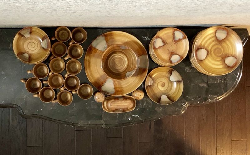 Sango Splash 4951 Dish Set