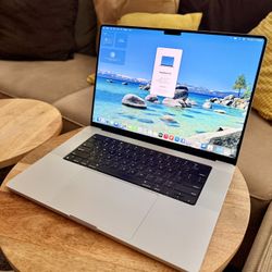 MacBook Pro 16-inch M1 Pro, 16GB, 512GB SSD Silver