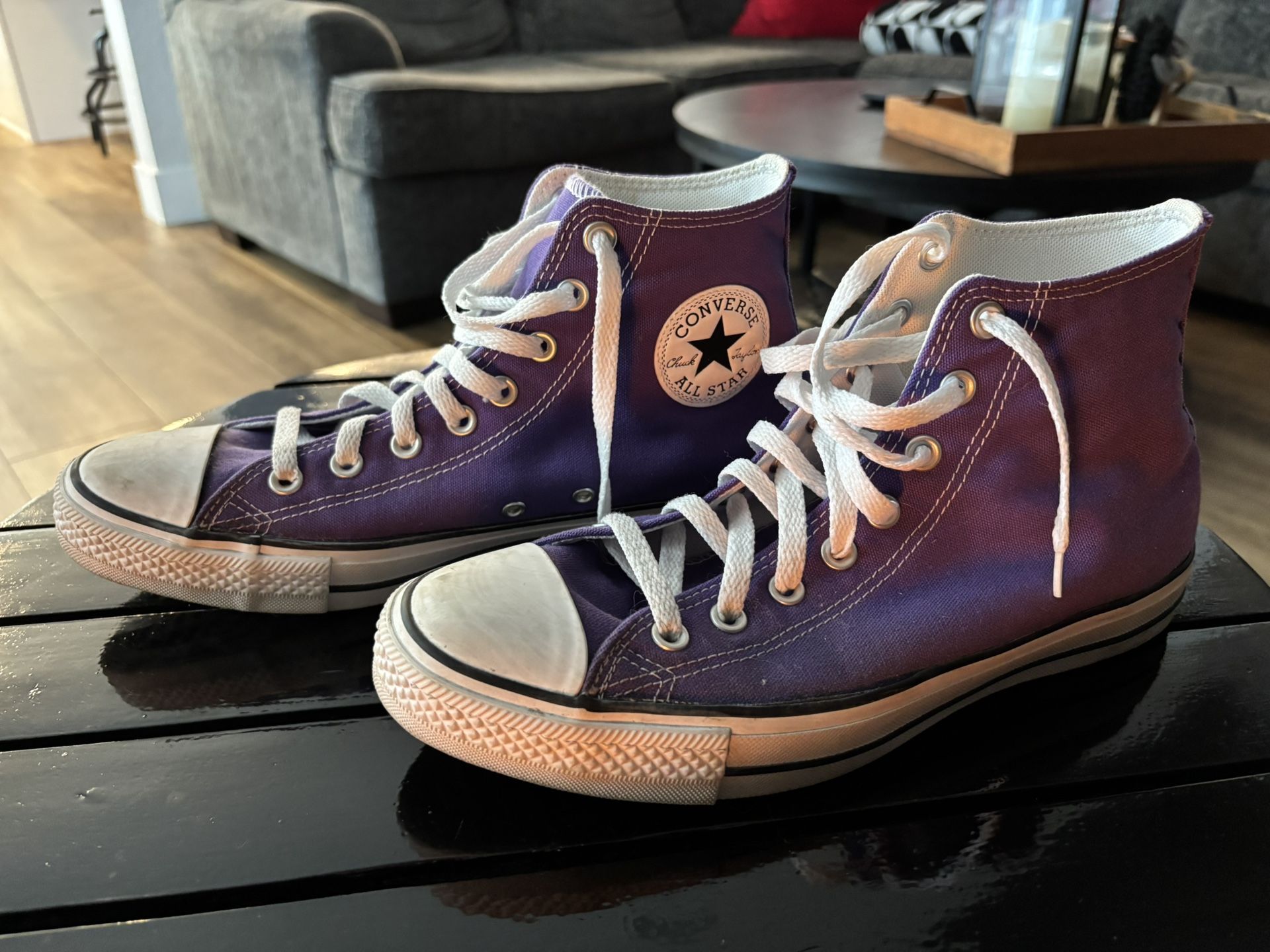 Purple Converse 