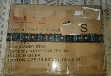 ANDY STAR Ovall Wall Mirror- Great for Renovations!!