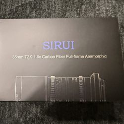 SIRUI Saturn 35mm T2.9 1.6X Lens (E mount)