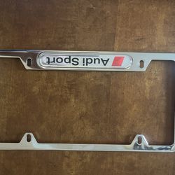 Audi Sport S Line Plate Frame 