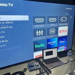 70 Inch ONN Tv With Roku