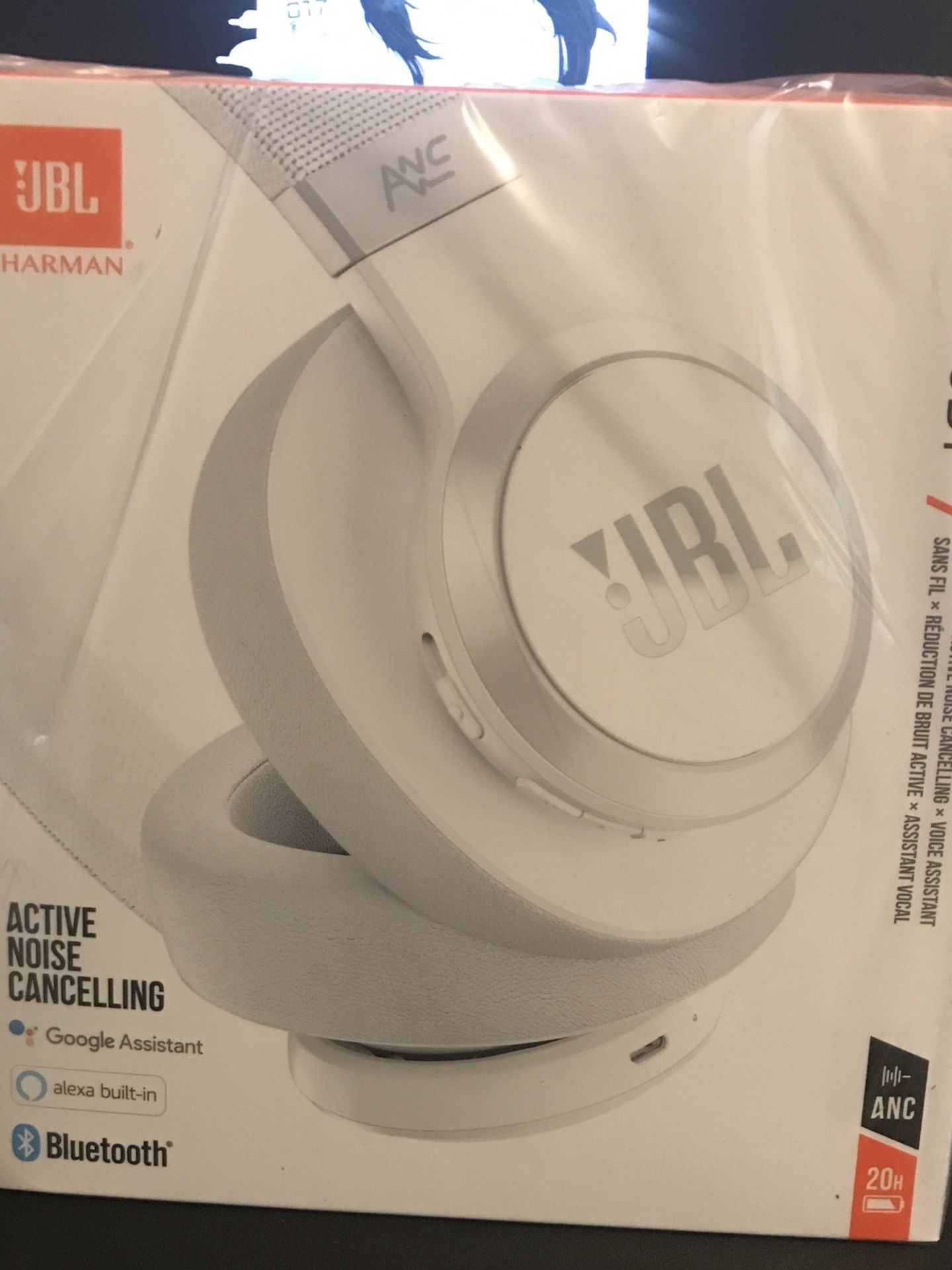 JBL LIVE650BT Active Noise Cancelling Headphones