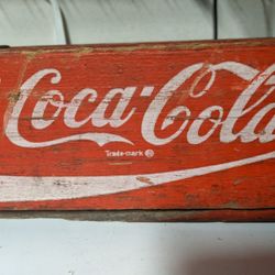Vintage 1972 Coca Cola Crate 24 Slot