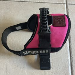 LIKE NEW Pink Service Dog Harness - Size M
