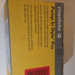 Medela Pump In Style Pro Double Electric Breast Pump, Battery, Bottles, Adj.