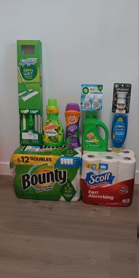 Bounty,gain Swifer