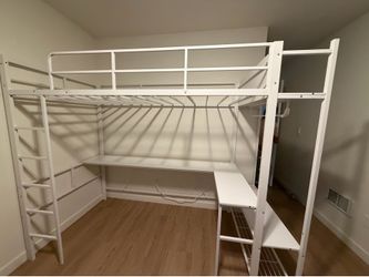 Loft Bed with Integrated Desk - Great Condition