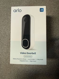 Arlo Video Doorbell 2nd Gen