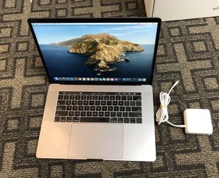 MacBook Pro 15” Touch Bar (mid 2018) 2.6GHz i7 512GB SSD