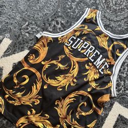 Supreme Basketball jersey And Shorts 