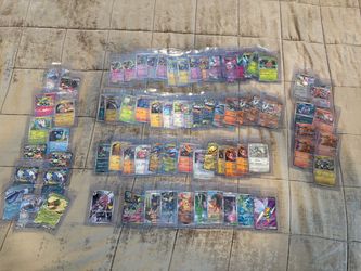 75 Pokémon Card Lot – Mega EX, EX, Full Art, Holo, Promos, English & a few Chinese