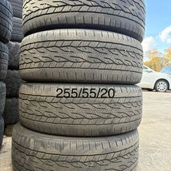 255/55/20 Continental Tires