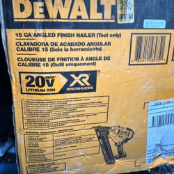 Dewalt  Nail Gun 15ga