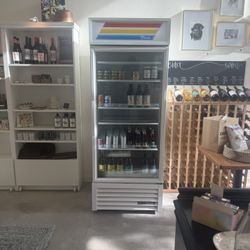 True Refrigeration Glass Door Merchandiser with Accessories