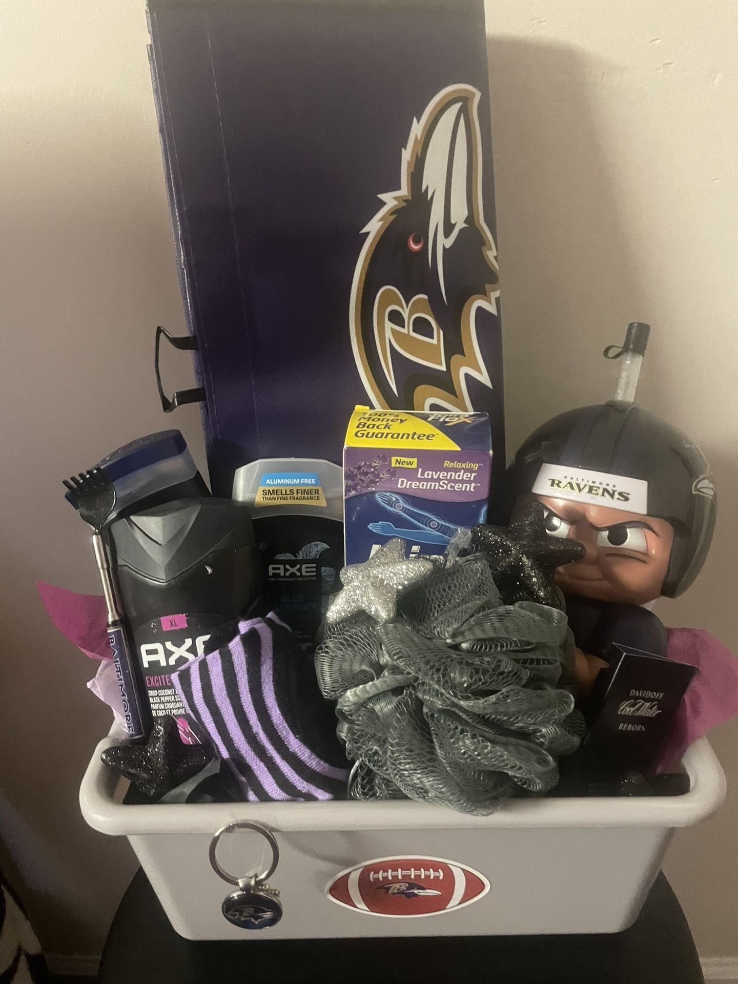 Men’s Ravens Gift Basket