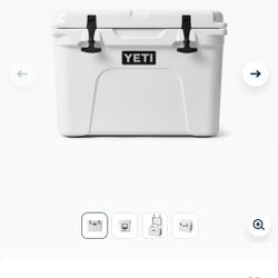 Yeti Tundra 35 Hard Cooler White 
