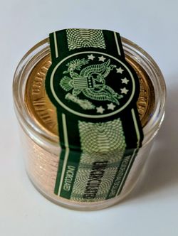 DANBURY  MINT PRESIDENTIAL  DOLLAR  ROLL  THOMAS  JEFFERSON