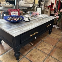 Navy Coffee Table 