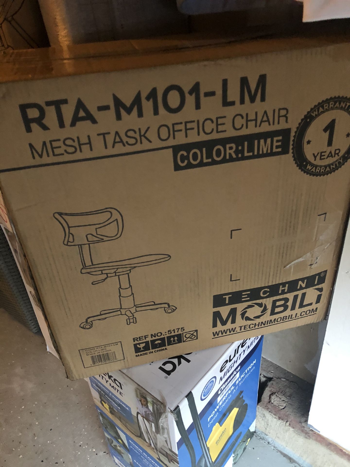 Mesh task office chair (Lime )
