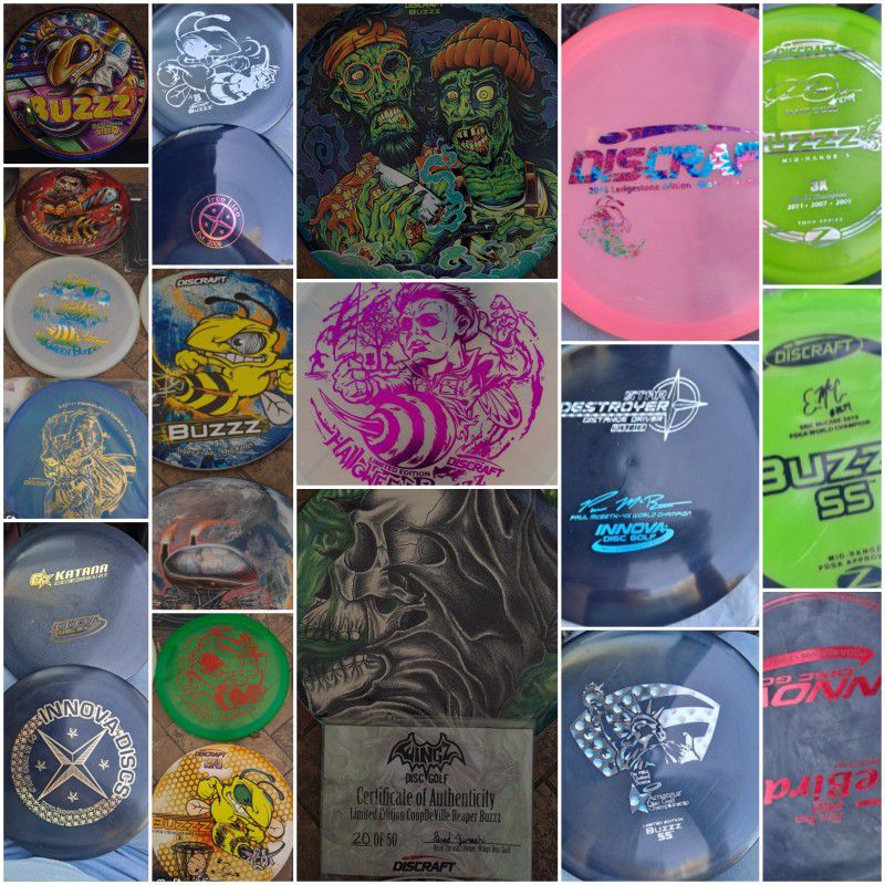 Golf Discs Mostly Brand New Some Slightly Used