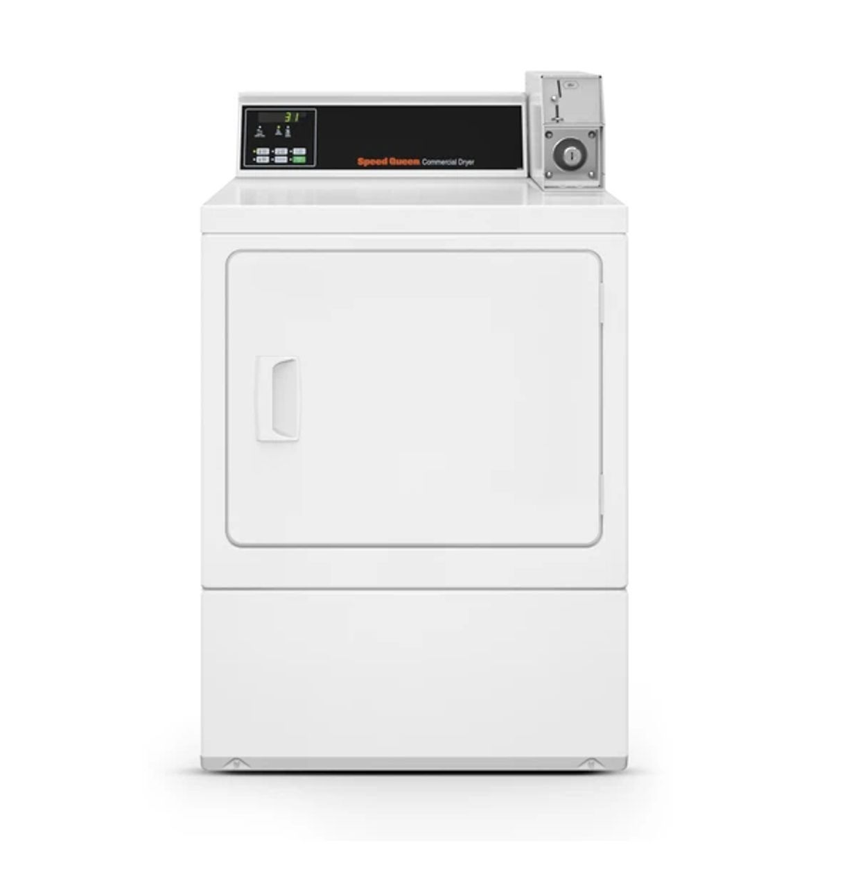 New Speed Queen SDGNCRGS116TW01 Quantum Gold Control Single Pocket Gas Dryer