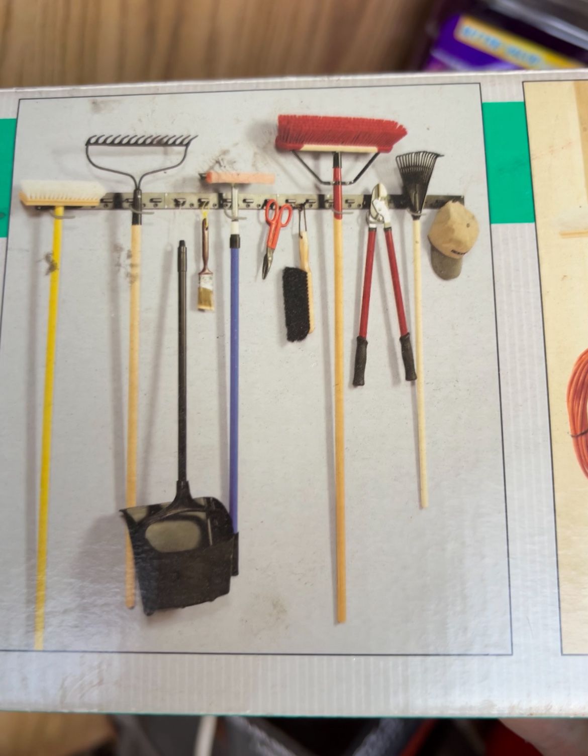 Yard Tool Holder Hanger New In Box