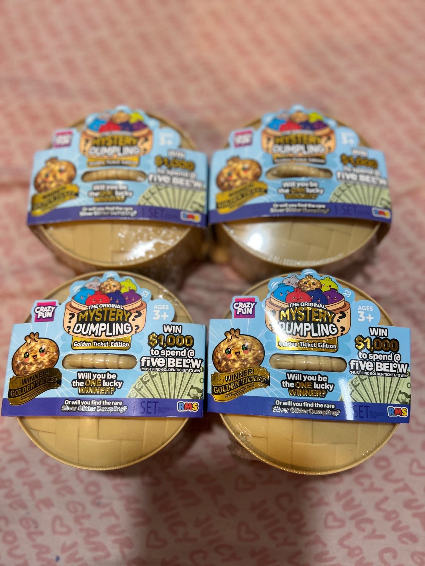 Golden ticket dumpling x 4
