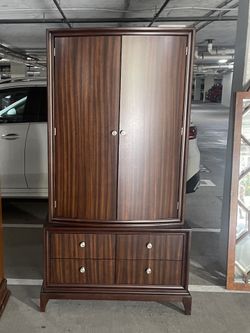 Beautiful Solid Wood Wardrobe / Armoire – Excellent Condition