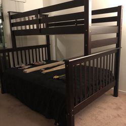 Twin Over Full Bunk Bed With Stairs/Storage & Trundle