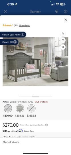 Baby Convertible Crib