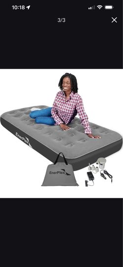 Twin Airbed With Pump
