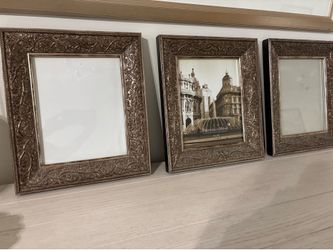 3 Wall Picture Frames