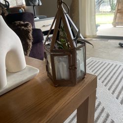 Small Terrarium With Succulent 