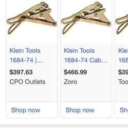 Klein Cable Grabber For Cable Pulling 8,000lb