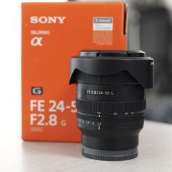 Sony FE 24-50mm f/2.8 G