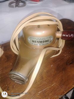 Hair dryer vintage 1949 Kenmore works great