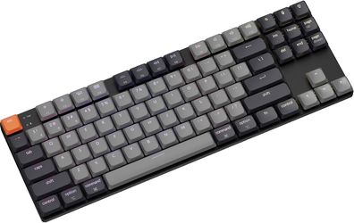 Keychron K1 V6 Low Profile Wireless Mechanical Keyboard TKL Red Linear Switch