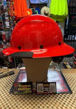 LIFT FULL BRIM RED SAFETY HARD HAT