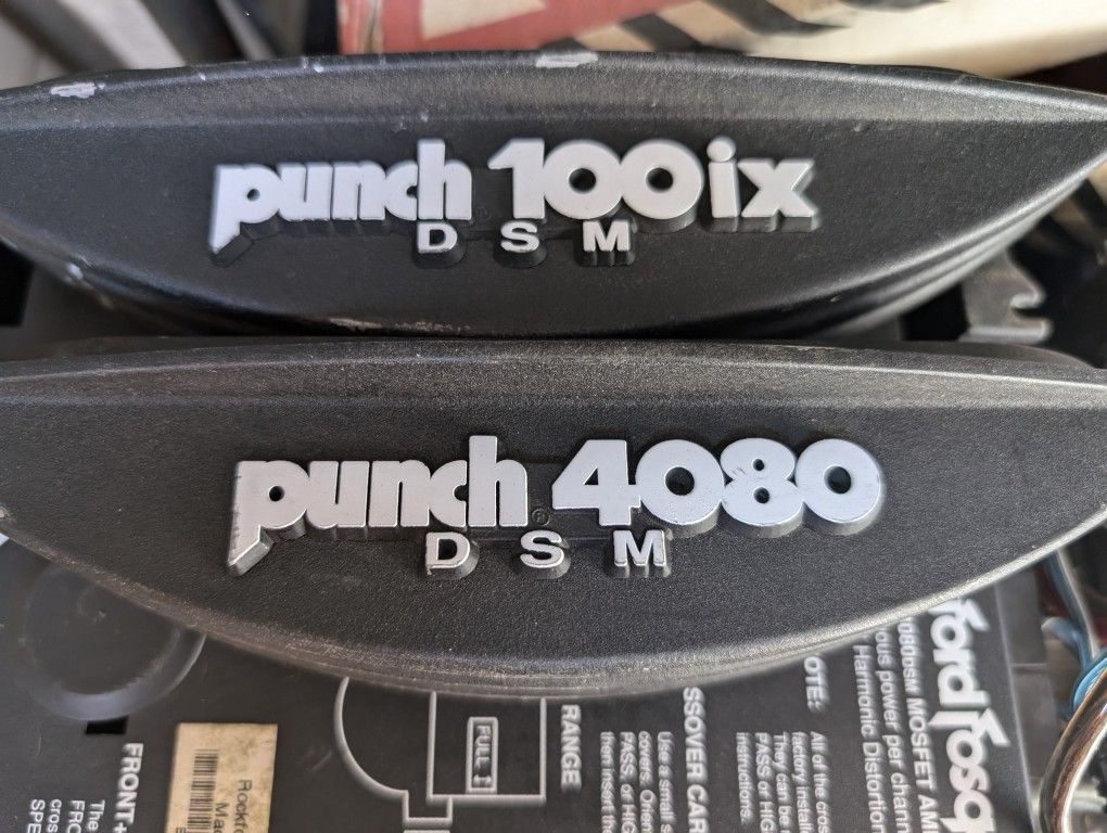 Rockford Fosgate The Punch Amplifiers