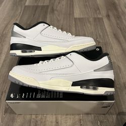 Jordan 2/3 Size 13 Silver black New In Box 