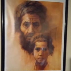 Abraham & Isaac Wall  Picture  Genesis 12:3 