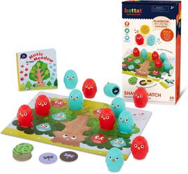 Battat Education Montessori Memory Game Sound Shakers