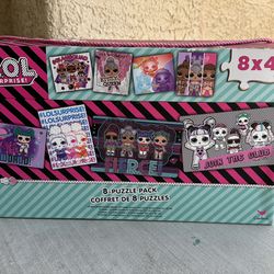 L.O.L  8 Pack puzzle ( One Piece Missed)  $ 5
