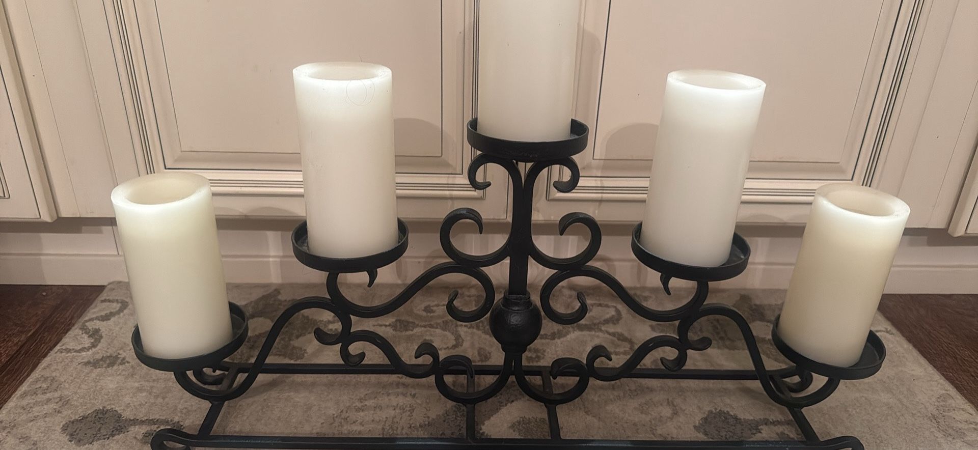 Candle Holder With Candles
