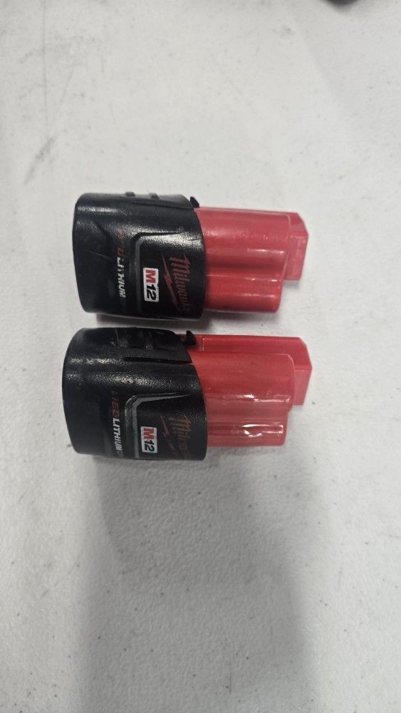 Milwaukee Batteries Used Each One $25***