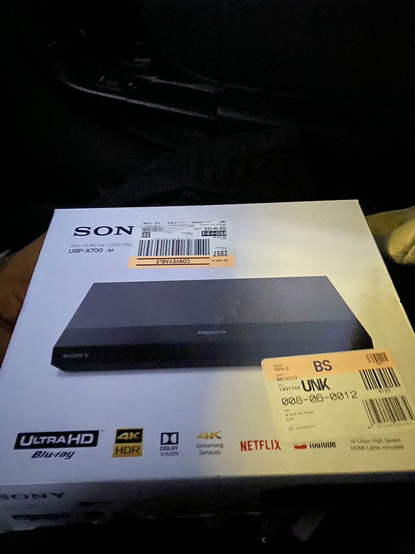 New Sony Dvd
